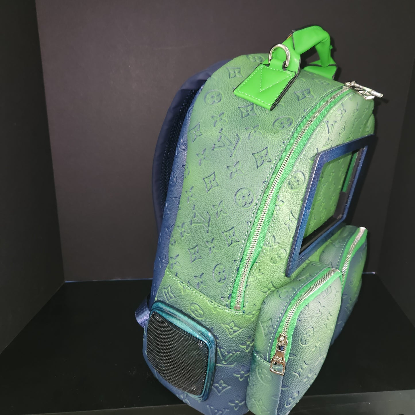 GREEN BLUE LV BACKPACK