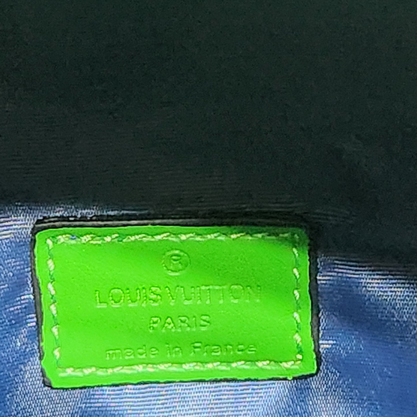 GREEN BLUE LV BACKPACK