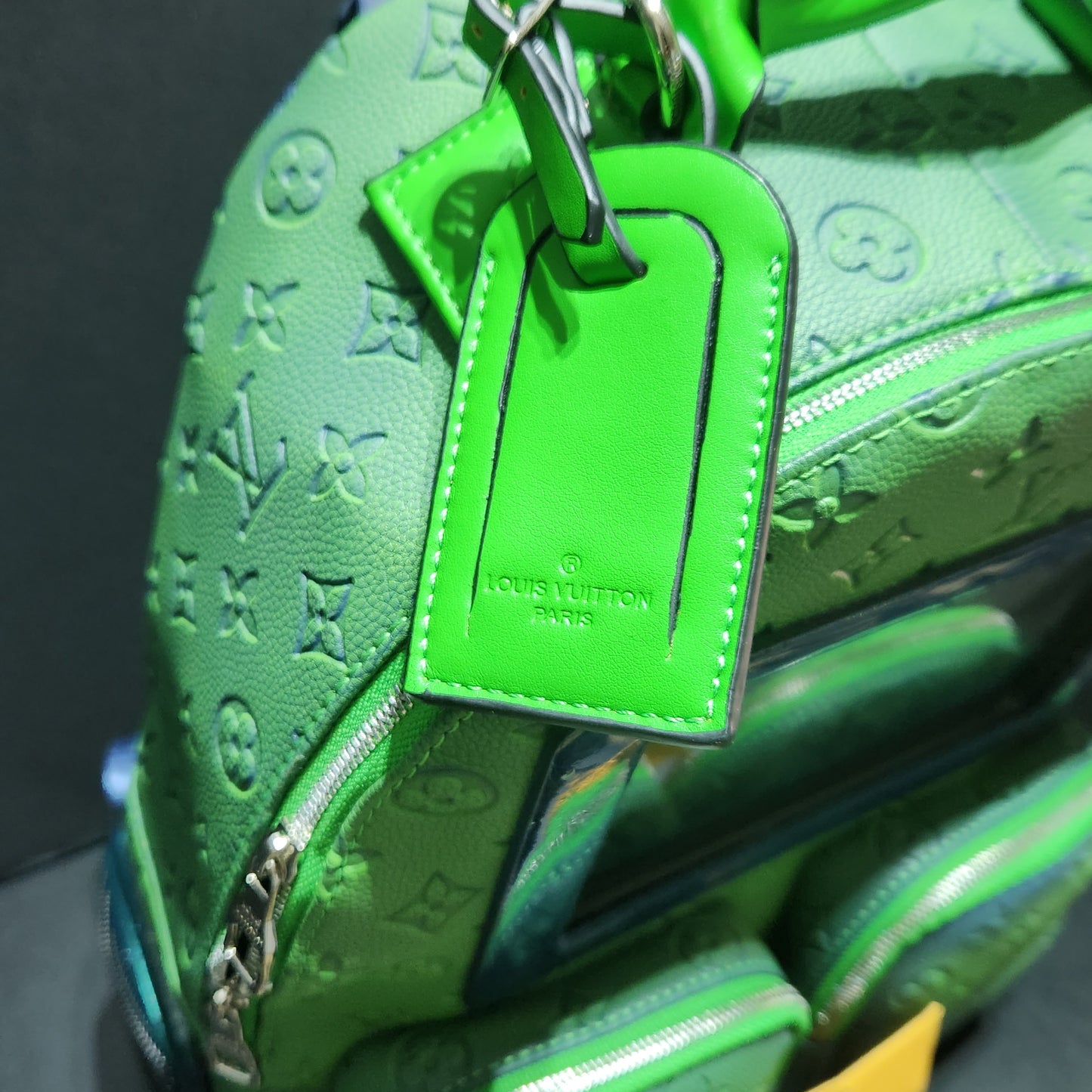 GREEN BLUE LV BACKPACK
