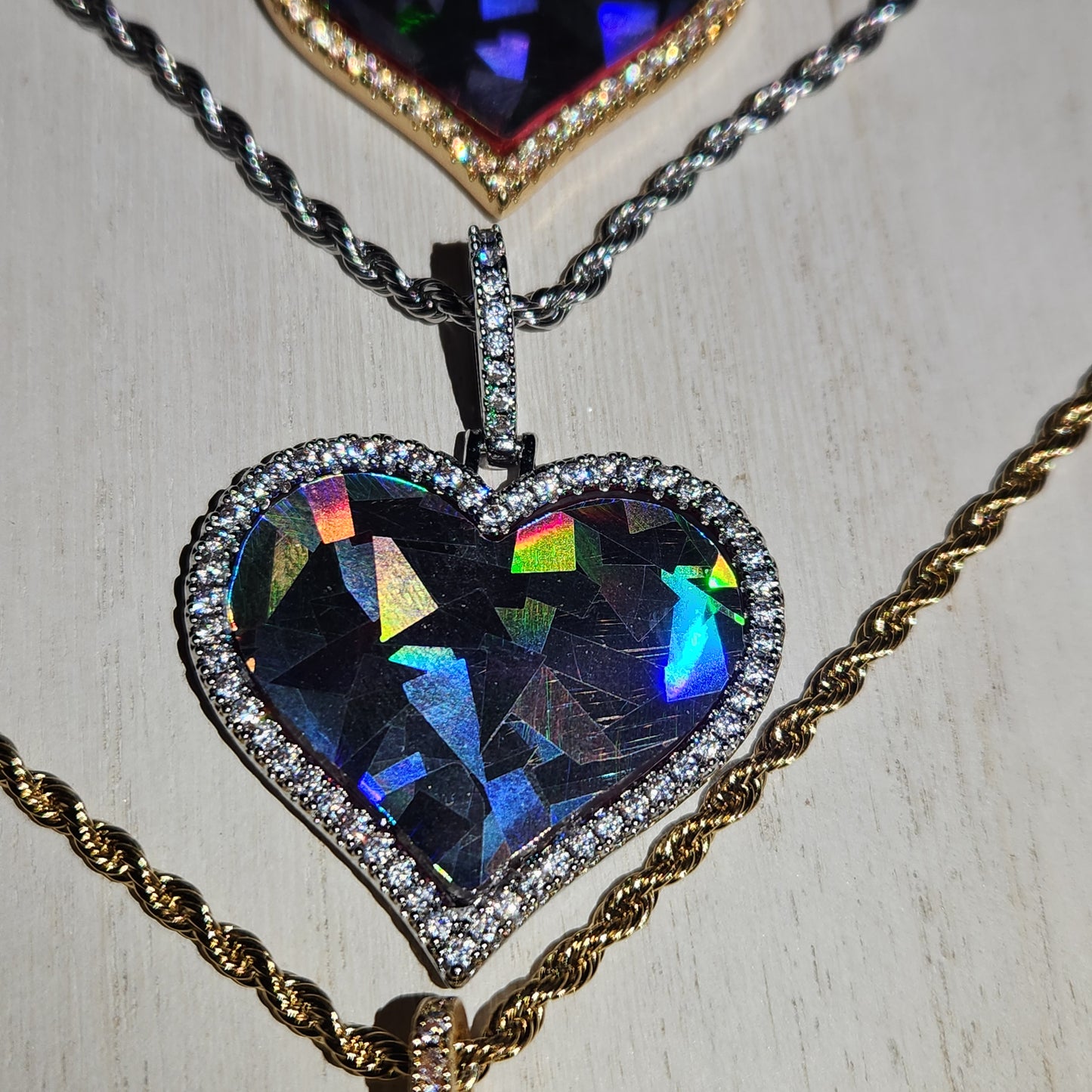 *A.R. DIGITAL HEART PENDANT 1