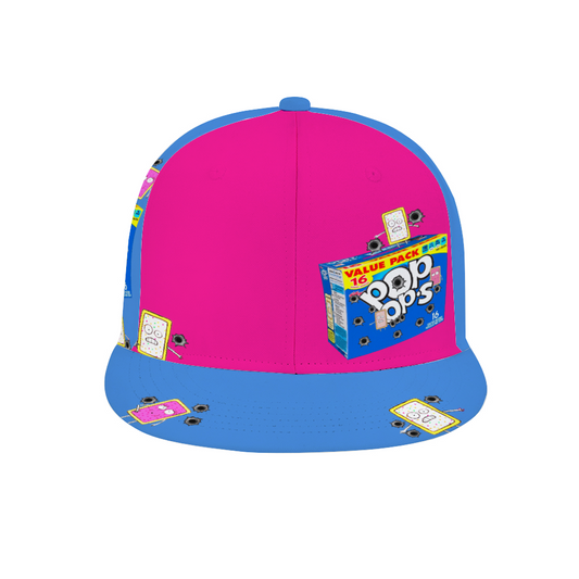 POP OPS  Trucker Hat PINK BLUE
