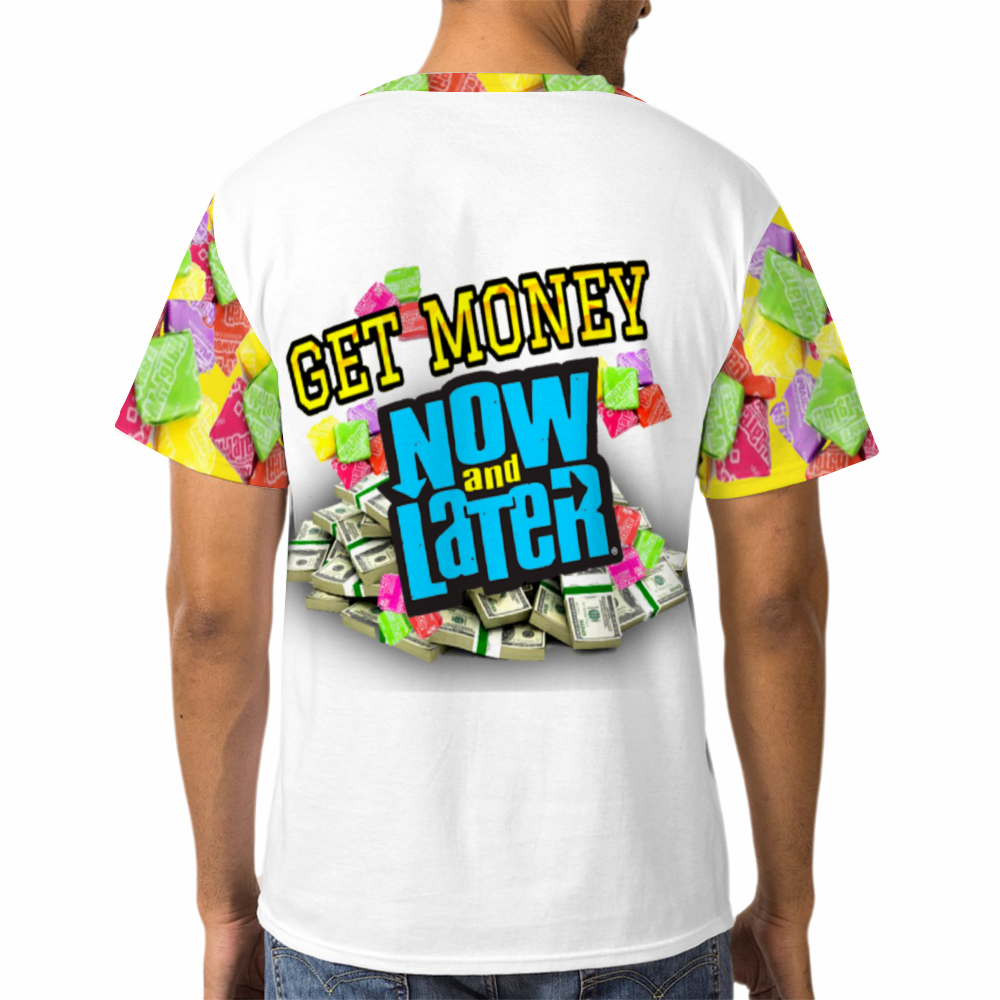 UNISEX GET MONET T-Shirt WHITE BLUE MULTI COLOR