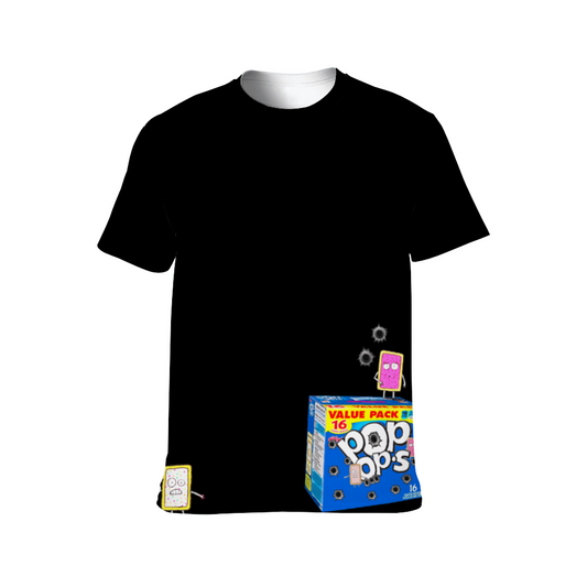 UNISEX POP OPS T-Shirt BLACK