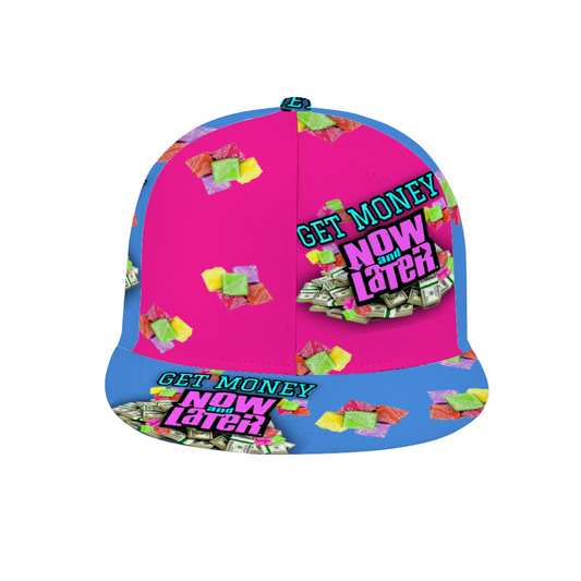 GET MONEY Trucker Hat PINK BLUE