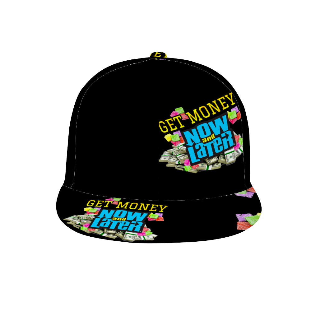 GET MONEY Trucker Hat BLACK BLUE