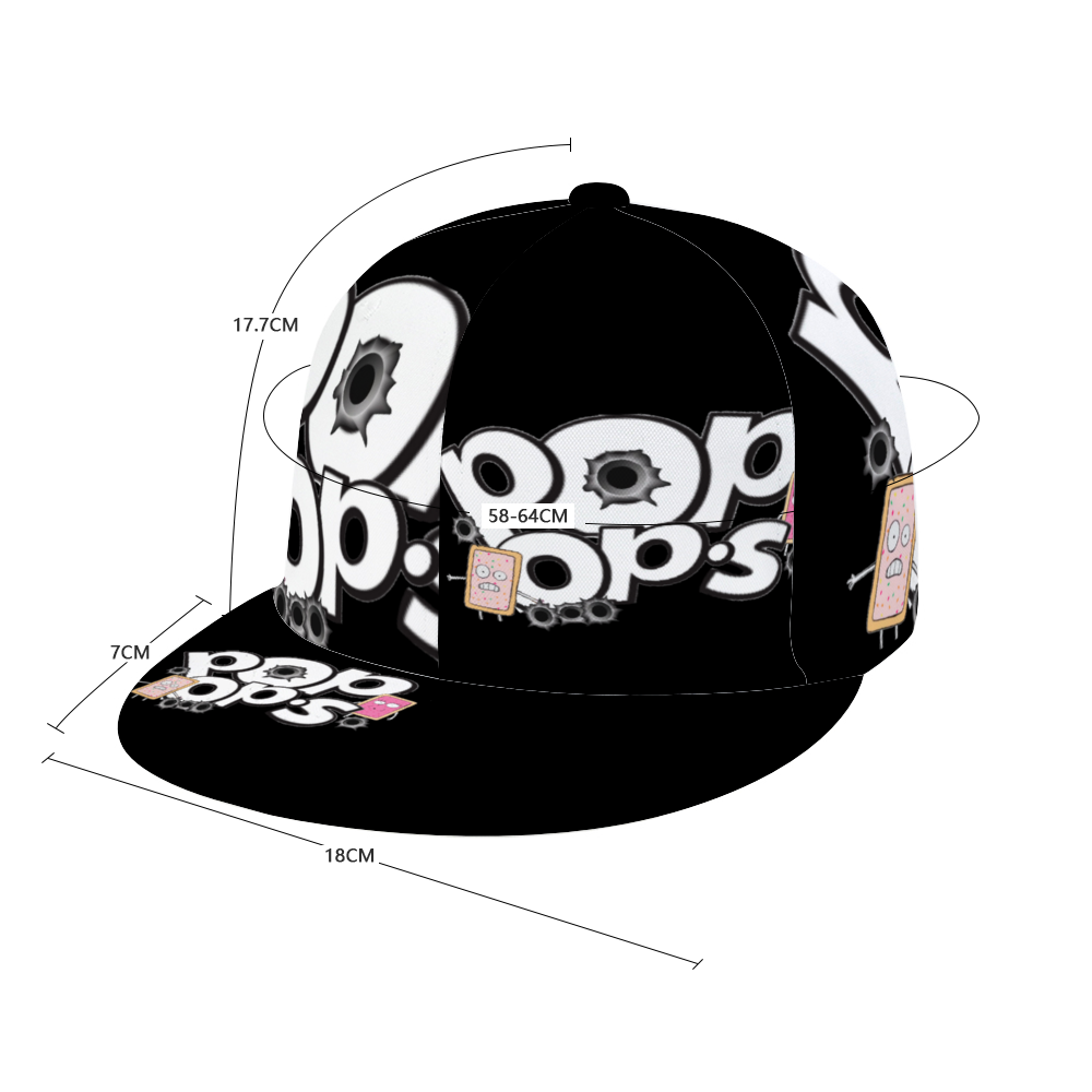 POP OPS Trucker Hat BLACK