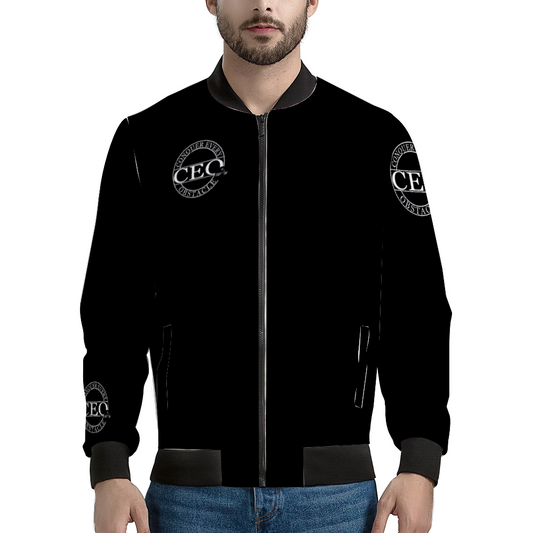 CEO Bomber Jacket BLK WHITE