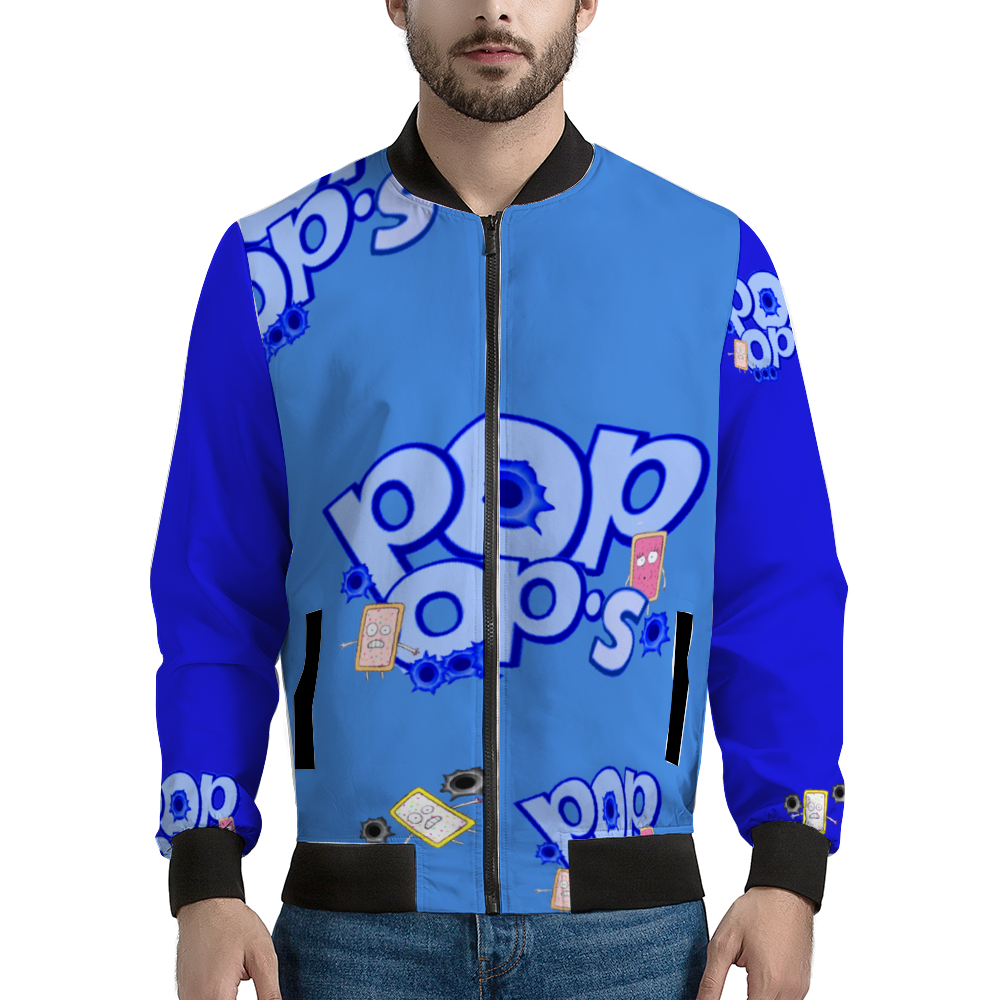 POP OPS  Bomber Jacket BLUE