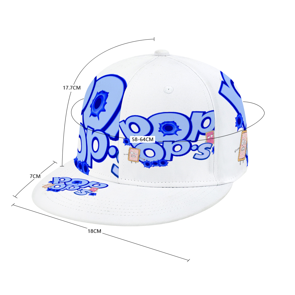 POP OPS Trucker Hat BLUE WHITE