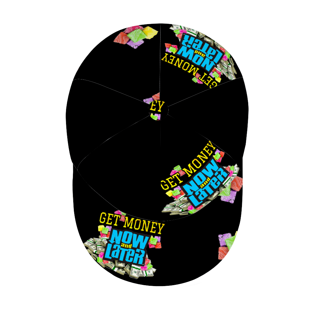 GET MONEY Trucker Hat BLACK BLUE