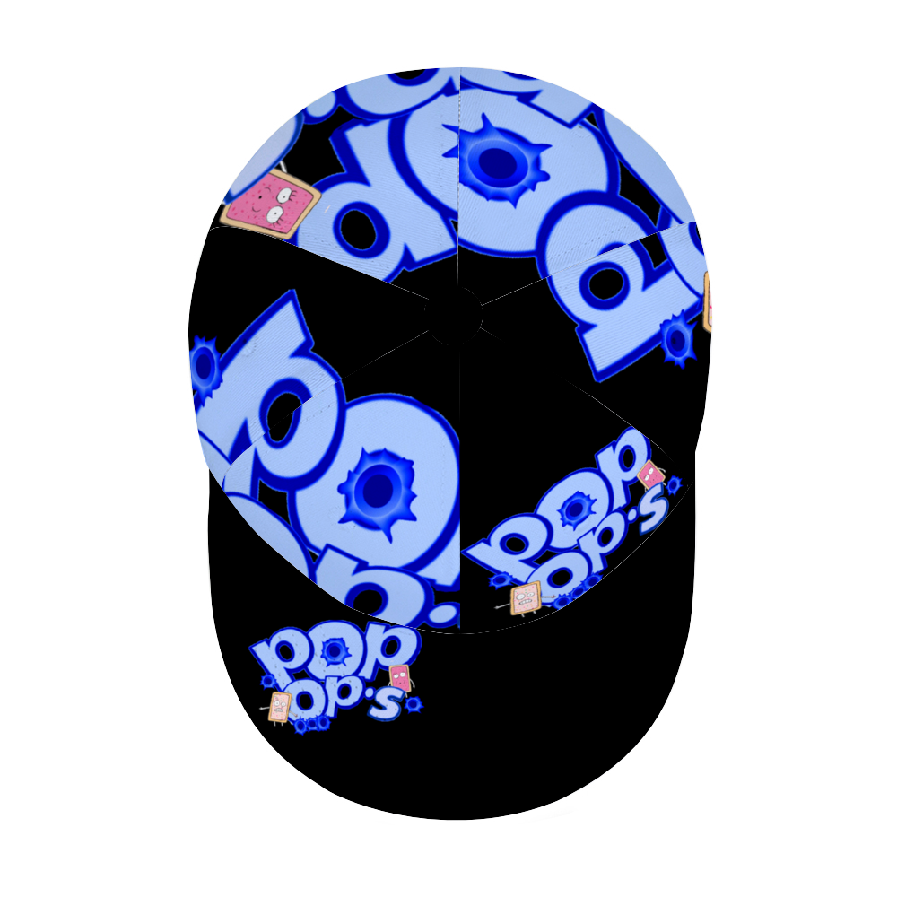 POP OPS Trucker Hat BLACK BLUE