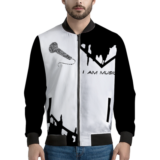 I AM MUSIC Bomber Jacket