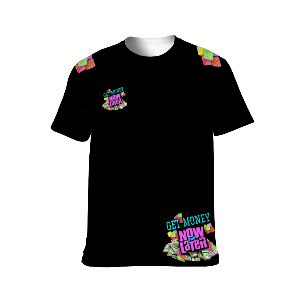 UNISEX GET MONEY T-Shirt BLACK PINK