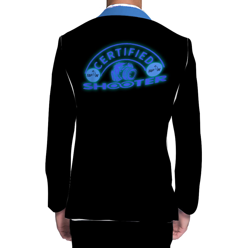 *Certified Shooter Fashion Blazer (BLACK BLUE)