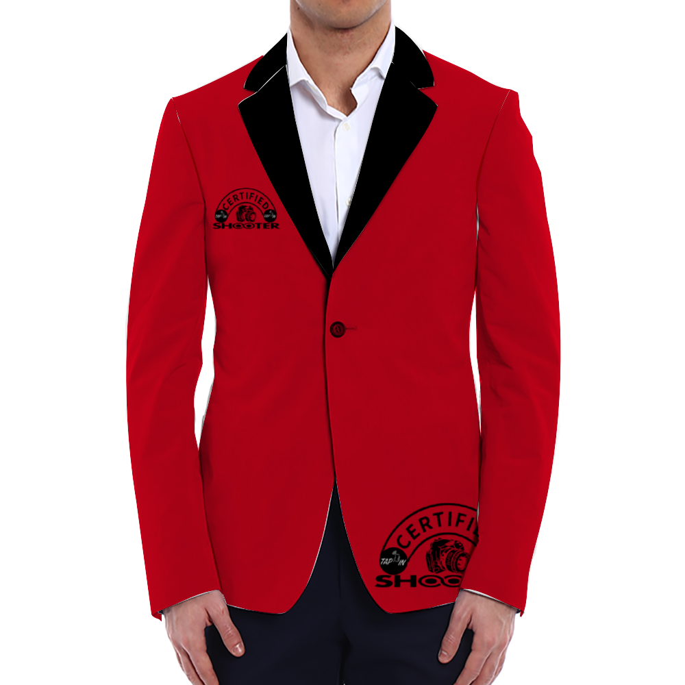 *Certified Shooter Fashion Blazer RED BLACK