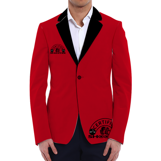 *Certified Shooter Fashion Blazer RED BLACK