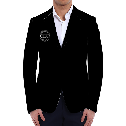 *Men CEO 2 Casual Fashion Blazer (BLACK)