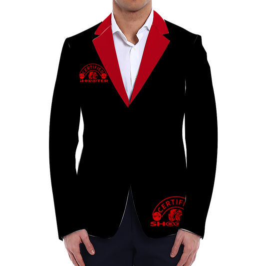 *Certified Shooter Fashion Blazer (BLACK & RED)