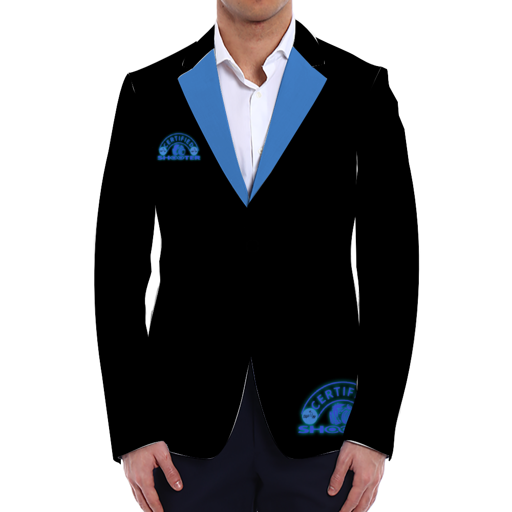 *Certified Shooter Fashion Blazer (BLACK BLUE)