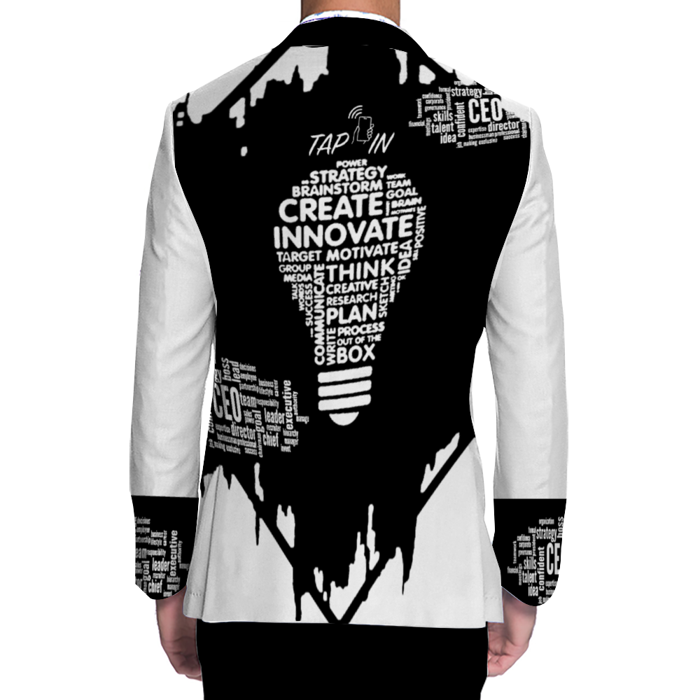 *CEO Digital Fashion Blazer {white}