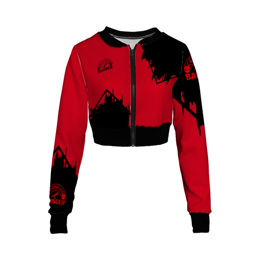 *Certified  banger Women's Crop Jacket