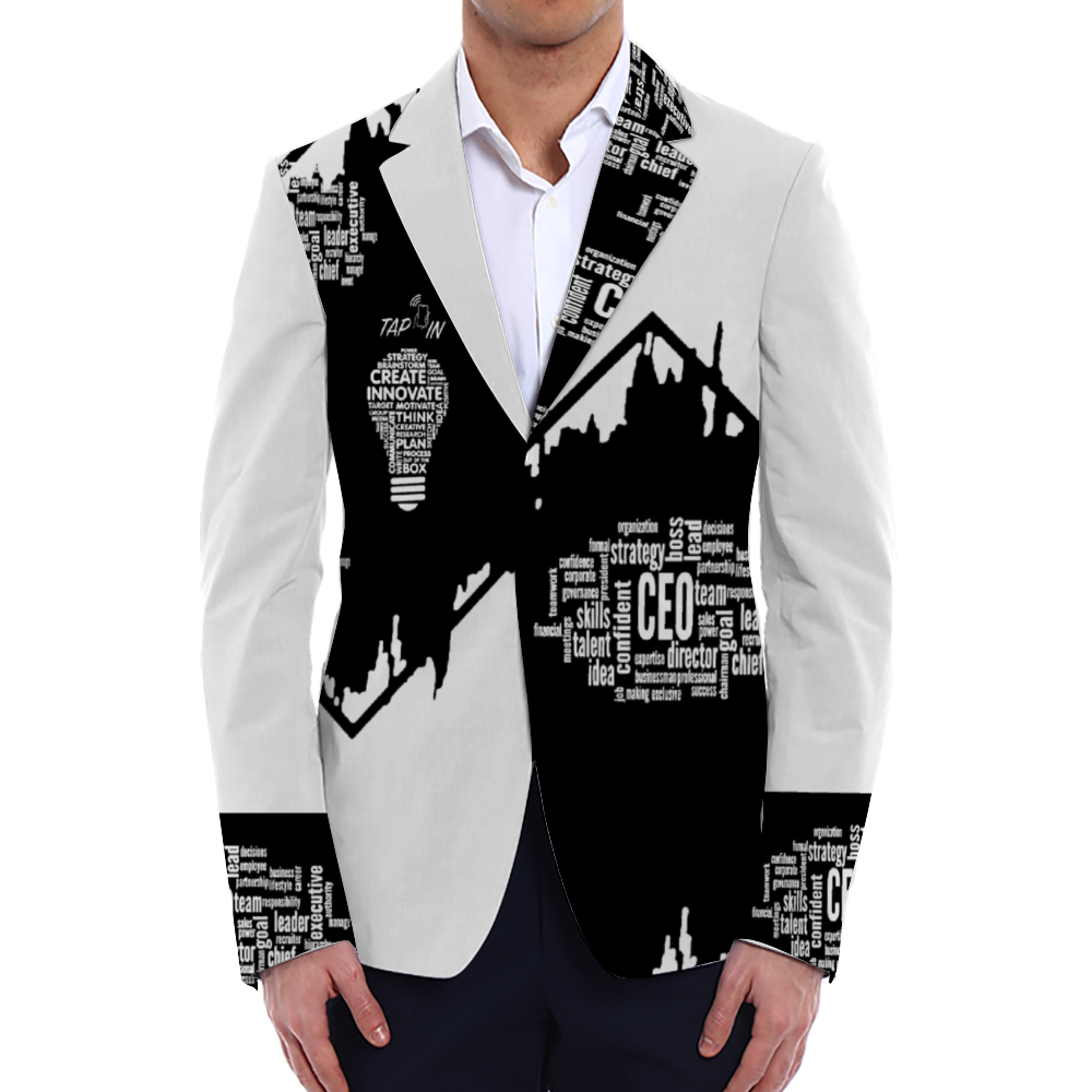 *CEO Digital Fashion Blazer {white}