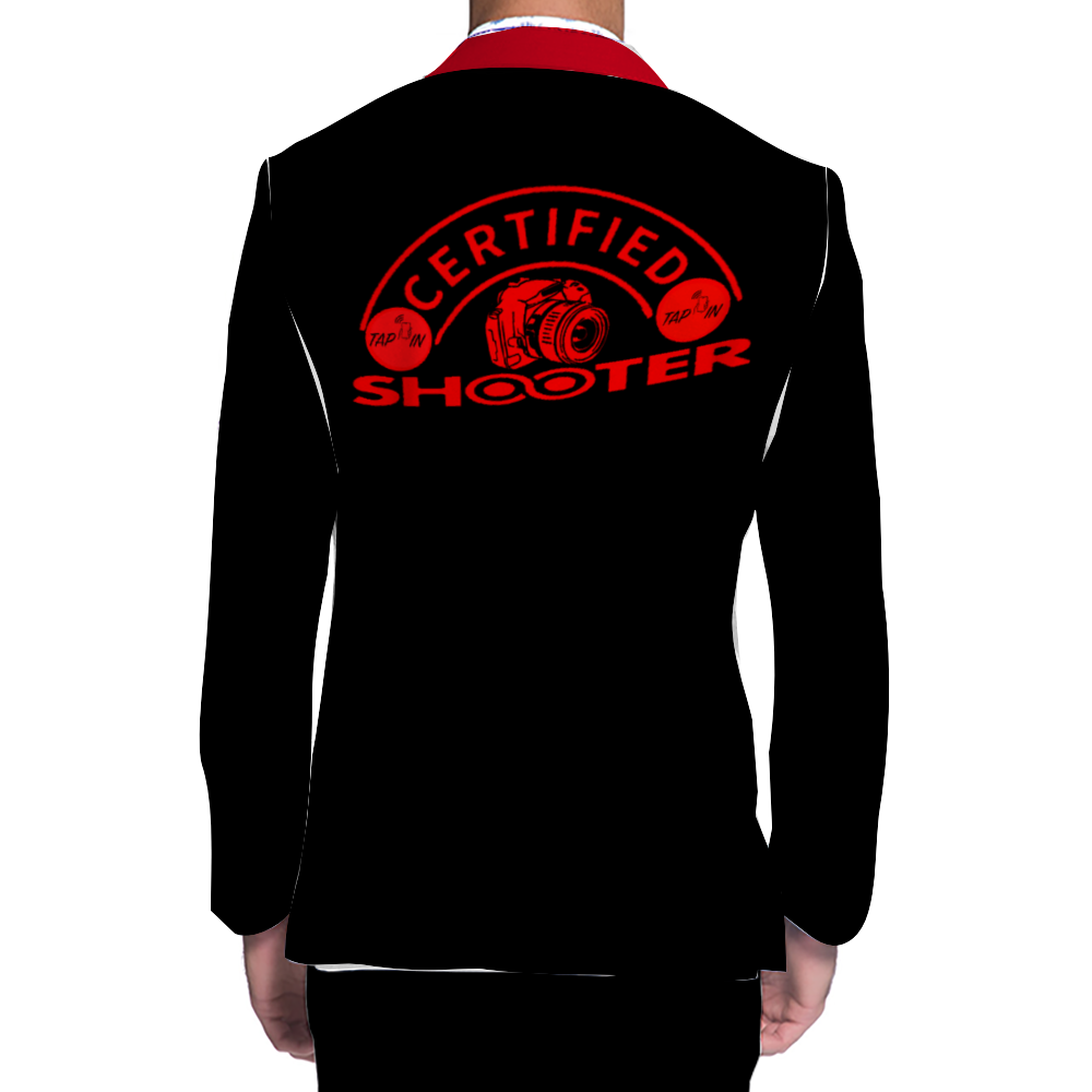 *Certified Shooter Fashion Blazer (BLACK & RED)